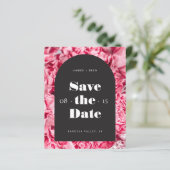 バジェットピンクブラックフローラアーチブライト日付を保存 (スタンド正面)