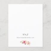 バジェットピンクブルーミング赤面結婚フローラのV3 (裏面)