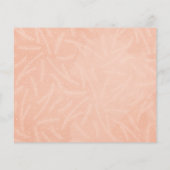 バジェットピンクボタニカル5フォトコラージホリデーカード (裏面)