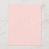 バジェットピンク花びらパール&プロセッコブライダルシャワー (裏面)