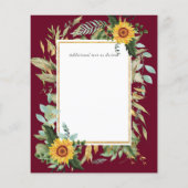 バジェットピンク赤面フローラセージ結婚グリーン (裏面)