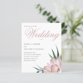 バジェットピンク赤面フローラ水結婚色 (スタンド正面)