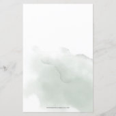 バジェットピンク金ゴールドティーパーティーブライダルシャワー招待状 (裏面)