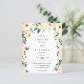 バジェットピンク&イエロー結婚フローラ (スタンド正面)