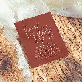 バジェットピンク&ボホラストブライダルブランチ&バブリー