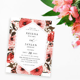 バジェットピンク&レッドピンク結婚フローラズ2 チラシ