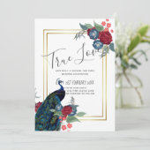 バジェットピーコックブルーブルガンディーウィンター秋の結婚式 (スタンド正面)