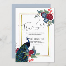 バジェットピーコックブルーブルガンディーウィンター秋の結婚式