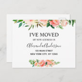 バジェットピーコラルフローラ移動発表投稿 ポストカード (正面/裏面)