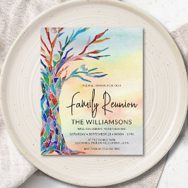 バジェットファミリーツリーファミリー懇親会招待状