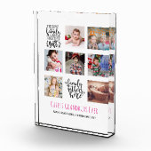 バジェットファミリーフォトコラージギフトグランドペアレントPa Ma フォトブロック (右)