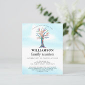 バジェットファミリー懇親会ファミリーツリー招待状 (スタンド正面)