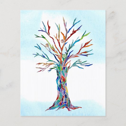 バジェットファミリー懇親会ファミリーツリー招待状 (裏面)