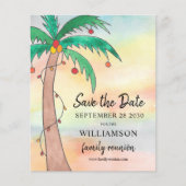 バジェットファミリ懇親会セーブ・ザ・デート案内 (正面)