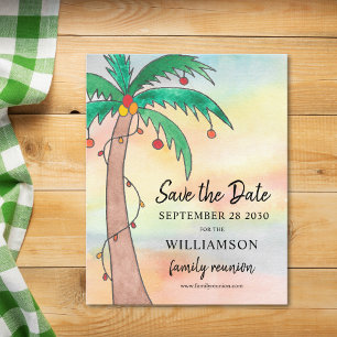 バジェットファミリ懇親会セーブ・ザ・デート案内