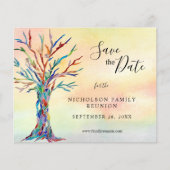 バジェットファミリ懇親会セーブ・ザ・デート案内 (正面)