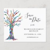 バジェットファミリ懇親会セーブ・ザ・デート案内 (正面)