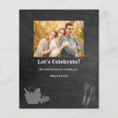 バジェットファーザーズデイシャルボードBBQ招待状 (裏面)