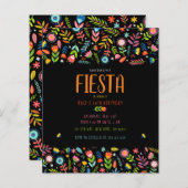 バジェットフィエスタフローラ誕生日招待状 (正面/裏面)
