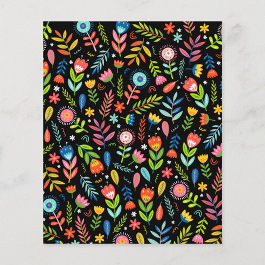 バジェットフィエスタフローラ誕生日招待状 (裏面)