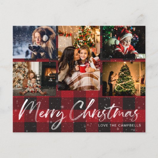 バジェットフェイクスノー&バッファローチェック5写真 (正面)