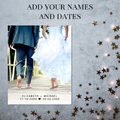 バジェットフォトウェディングレセプションクリーム日付を保存