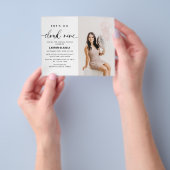 バジェットフォトクモダンラウドナインブライダルシャワー チラシ (手)