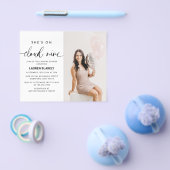 バジェットフォトクモダンラウドナインブライダルシャワー チラシ (シングル)