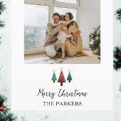 バジェットフォトクリスマスグリーティングカード