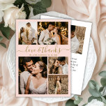バジェットフォトコラージュ赤面結婚ズサンキューフライヤー<br><div class="desc">予算エレガント金ゴールドと赤面ピンクスクリプト5フォトコラージュ結婚の感謝あなた低い予算フラ手頃イヤー。結婚モダン感謝していのテンプレート前面に5枚、背面に1枚紙の前に"愛と"タイポグラフィス感謝していクリプトの手渦巻形のでフォントタイプの金ゴールドの軽い赤面ピンクの背景。***ご注意！***予算紙/チラシは紙薄。***厚手の紙の紙をアップグレードする。 ***はがき： https://www.zazzle.com/chic_blush_love_and_thanks_wedding_thank_you_postcard-256883351109150531伝統的 Cardstock with Envelopes: https://www.zazzle.com/love_and_thanks_blush_photo_collage_wedding_thank_you_card-256298498348952815 https://www.zazzle.com/love_and_thanks_script_blush_photo_collage_wedding_thank_you_card-256790016279799727簡単を使って名前や写真を入カスタマイズ力して、メッセージを入感謝してい力する。ノートもしを手書きしたい場合は、サンプル文字を削除して宇宙を増やす。こ連絡のもしデザインでお願い。</div>