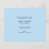 バジェットフォトシックありがとう男の赤ちゃんブルー (裏面)