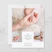 バジェットフォトホワイトスクリプト誕生発表 (裏面)