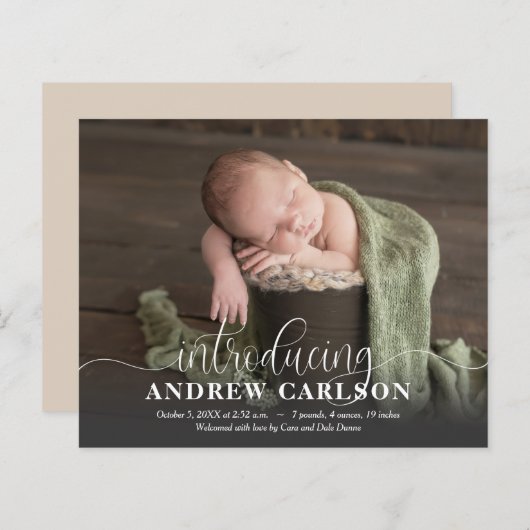 バジェットフォトホワイトスクリプト誕生発表