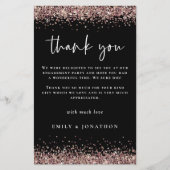 バジェットフォト婚約バラ金ゴールド感謝していグリッター (正面)