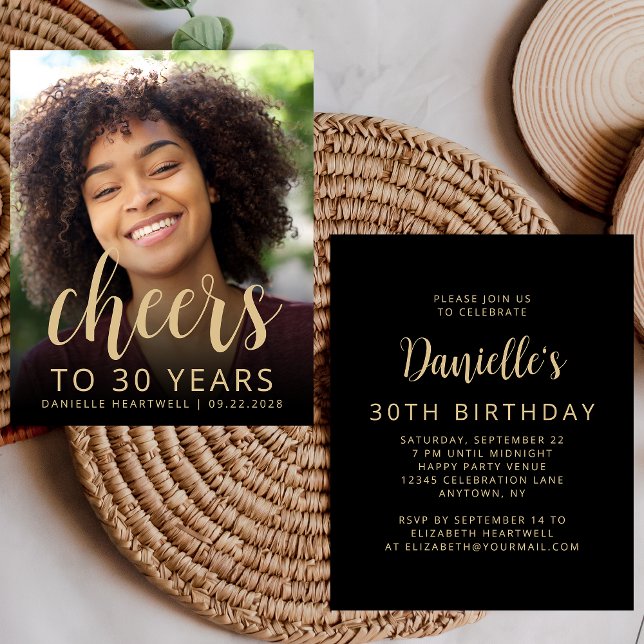 バジェットフォト応援30th誕生日パーティー招待状 (クリエイターアップロード済み)