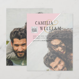 バジェットフォト結婚式招待状の混色