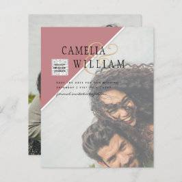 バジェットフォト結婚式招待状の混色