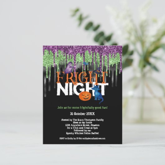 バジェットフォライトナイトグリッタードリップハローウィンパーティ (スタンド正面)