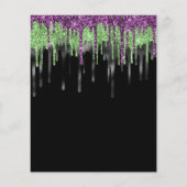 バジェットフォライトナイトグリッタードリップハローウィンパーティ (裏面)