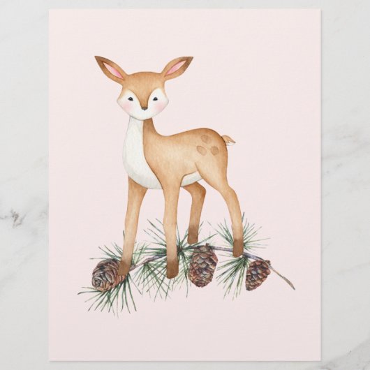 バジェットフォレストフレンズ&ウッドランドベビーシャワー チラシ (裏面)