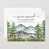 バジェットフォレストマウンテン引っ越しました新しいホームムービング (正面/裏面)