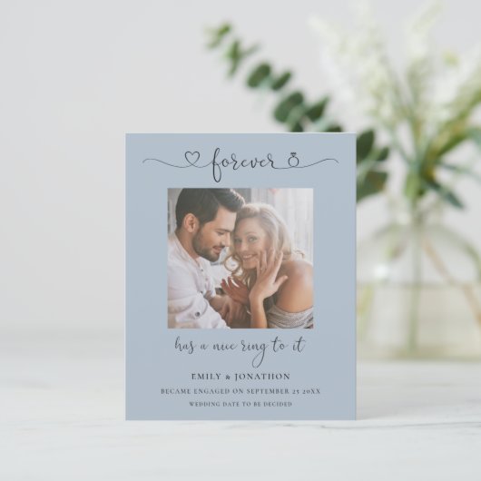 バジェットフォーエバーフォトダスティブルー婚約 (スタンド正面)