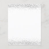 バジェットフューチャーミセス・シルバーグリッターブライダルシャワー (裏面)