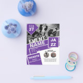 バジェットフライヤーフリーデザイン救済エンターテイメントテーマ チラシ (シングル)