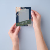 バジェットフライヤーフリーデザイン – パンパスグラステーマ チラシ (手)