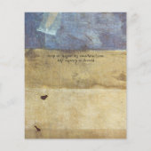 バジェットフライヤー紙ネイビーウェディングアドバンバン チラシ (裏面)