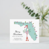 バジェットフラミンゴフロリダホリデームービングカード (スタンド正面)