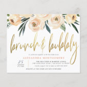 バジェットフラワーズ金ゴールドブランチ&バブリーブライダルシャワー (正面)