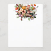 バジェットフラワーブーケ記念&葬式フライヤー (裏面)