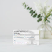 バジェットフレンドリーバルク医療アポイントメントカード 予約カード (スタンド正面)